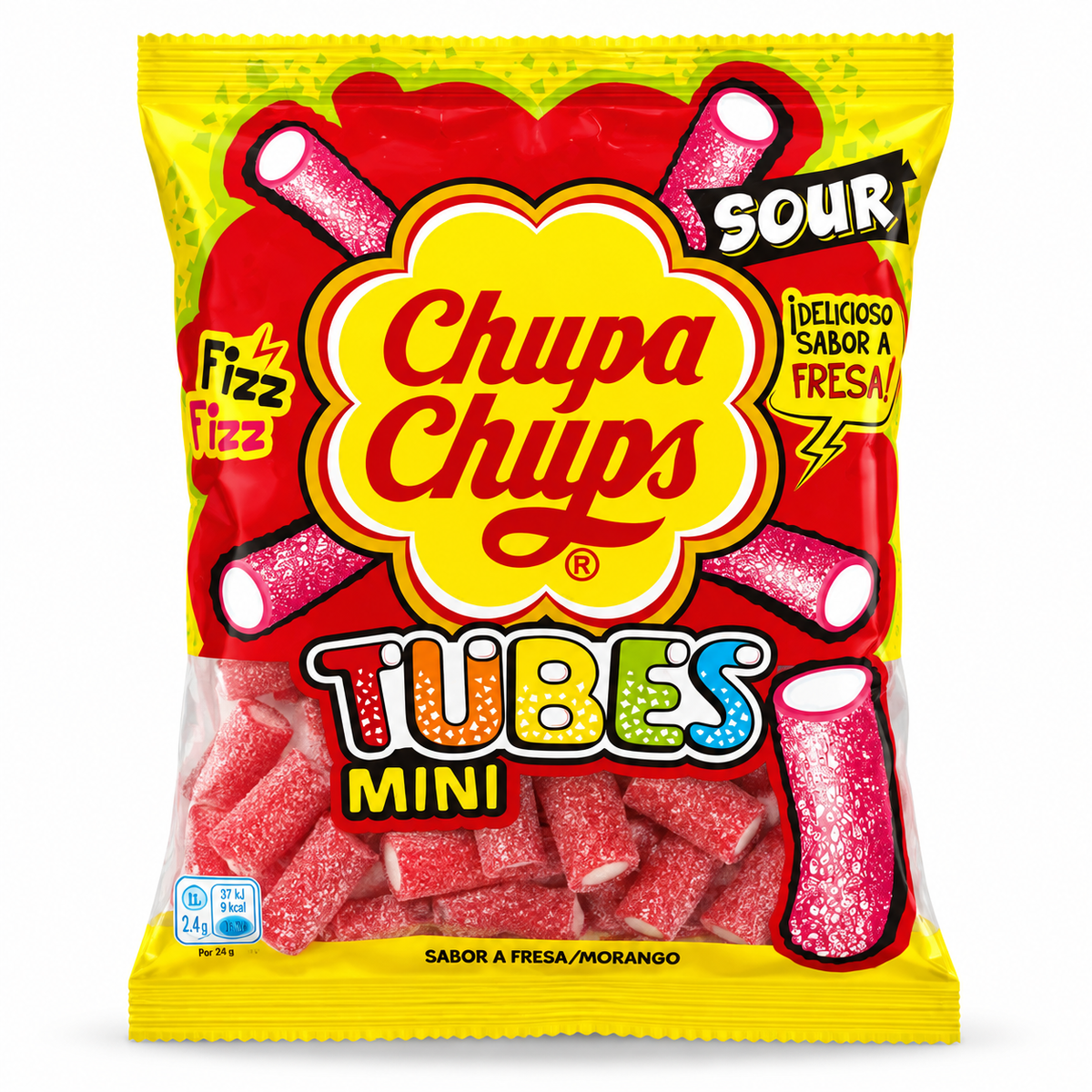 🍓Chupa Chups Tubes Mini Strawberry – Erdbeergeschmack