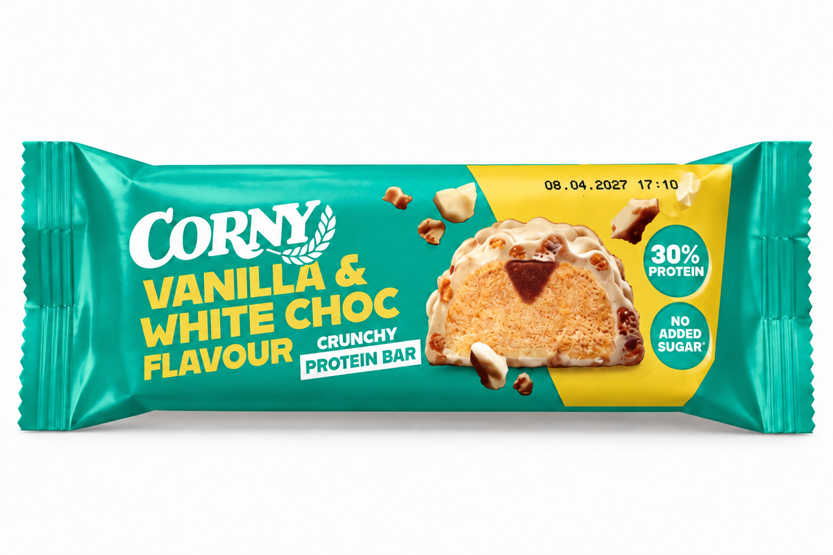 🤍 Corny Protein Vanilla & White Choc