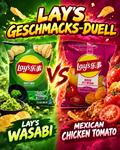 🥔 Lay’s Snack-Duell – Wasabi vs. Chicken Tomato