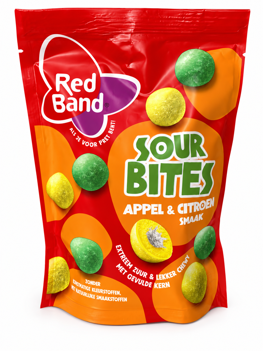 🍋 Red Band Sour Bites Apfel & Zitrone