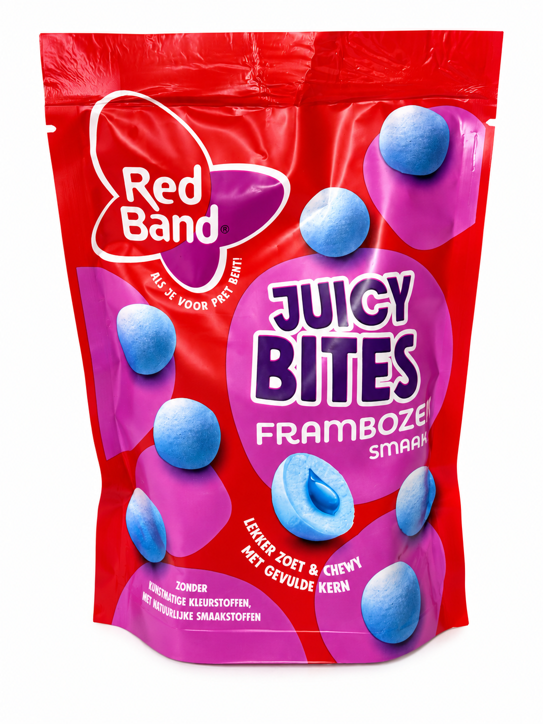 🍇 Red Band Juicy Bites Himbeere