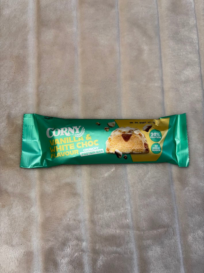 Corny Vanilla & White Choc Protein Bar